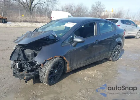 2014 Kia Rio Ex z USA, uszkodzony, nr VIN KNADN4A33E6339243